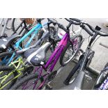 Apollo Outrider purple girls mountain bike