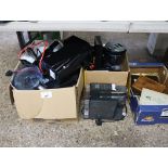 2 boxes of loose coffee machines and kitchen appliance parts