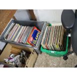 2 crates of records incl. Gladys Knight & The Pips, ets.