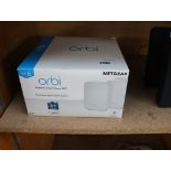 Netgear Orbi powerful smart home dual band mesh wifi 6 system
