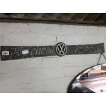 VW Porsche Power sign