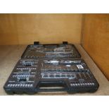 Cased drill bit and screw driver set