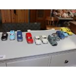 Collection of approx. 11 Morris Minor vehicles incl. Walls Ice-Cream, Post Office Telephones, Hovis,