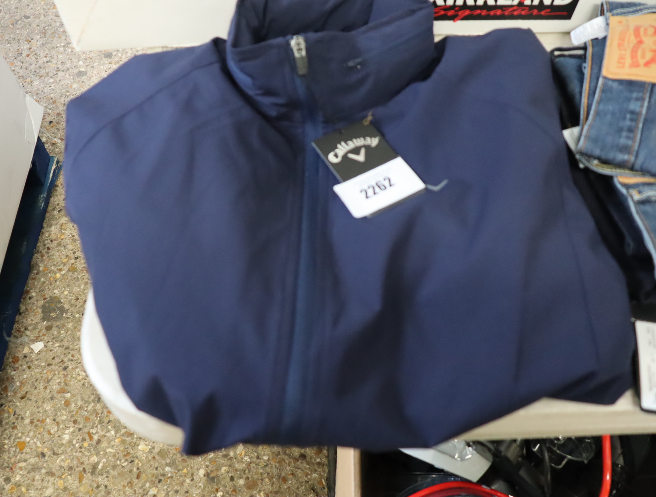 Callaway golf top in navy blue - Image 4 of 4