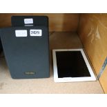 Apple iPad 32GB (AF, may be cloud locked) with pair of Toshiba speakers