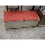 Lloyd Loom style ottoman