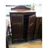 Edwardian mahogany music cabinet