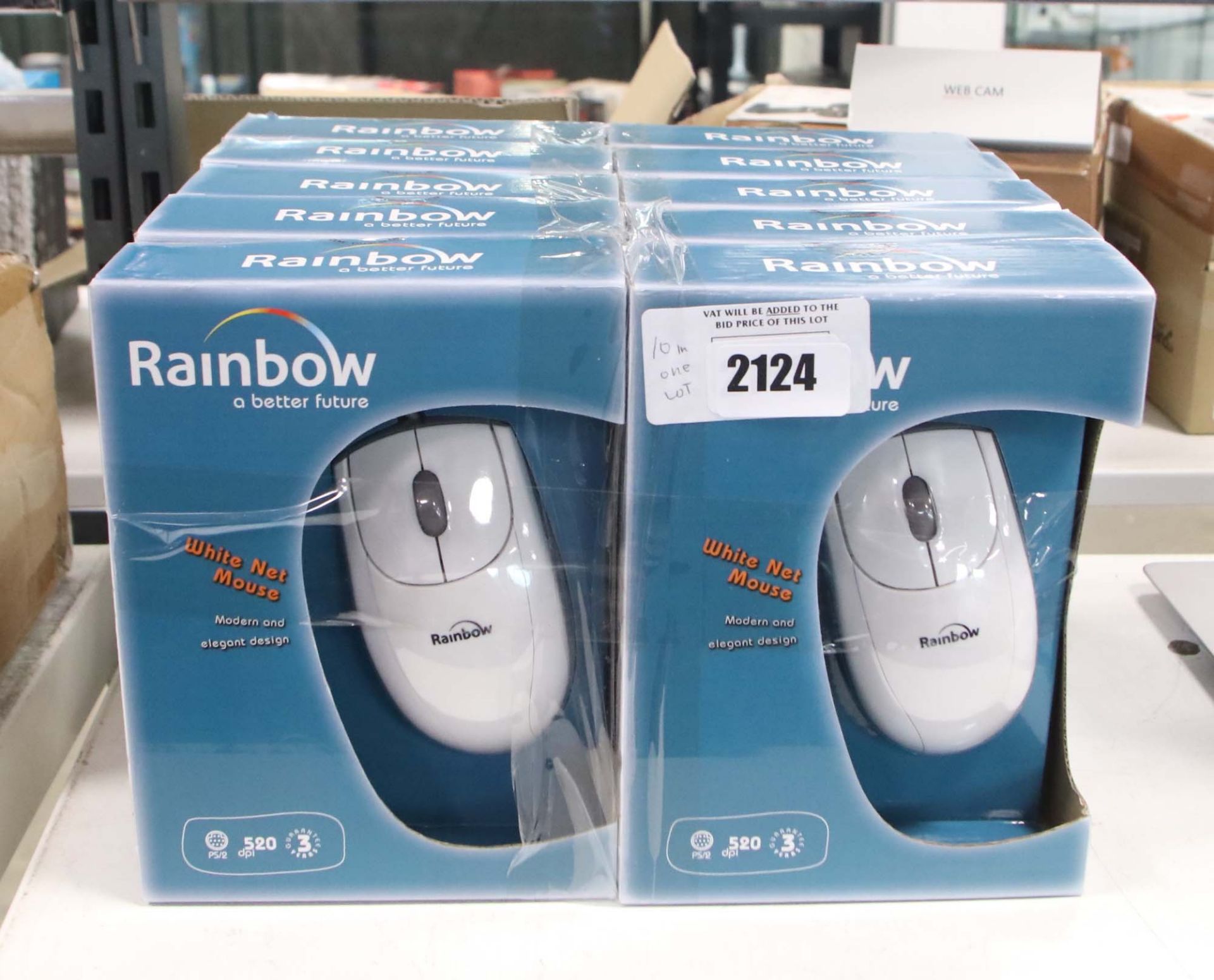 2141 Ten Rainbow net mouse
