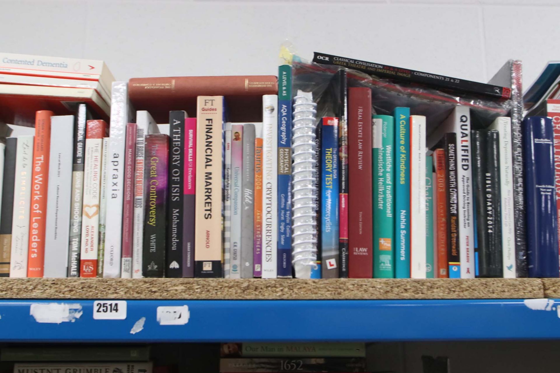 Wide selection of paperback and hardback reference books, student learning materials etc. - Image 3 of 6