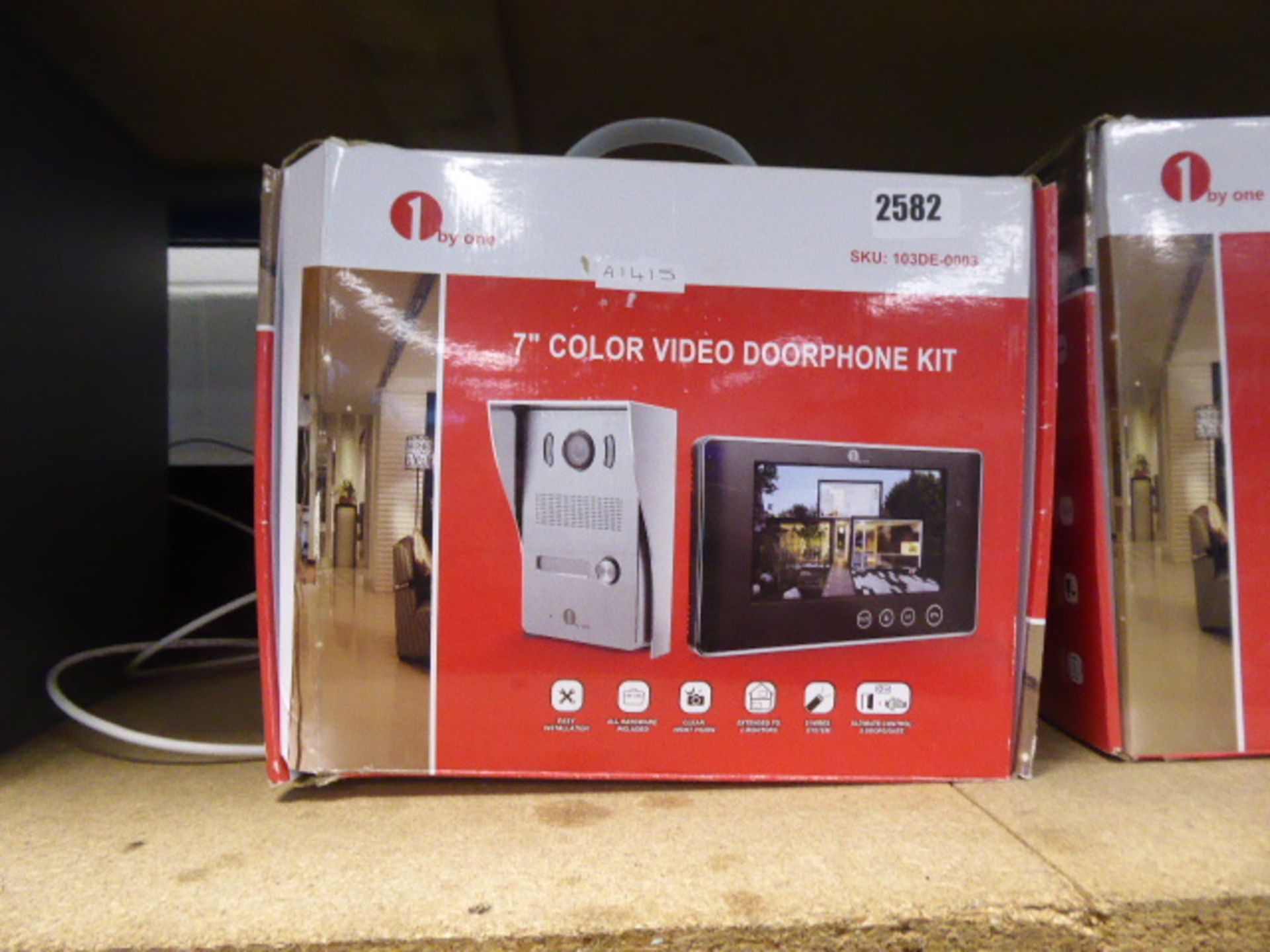 7'' colour doorbell kit
