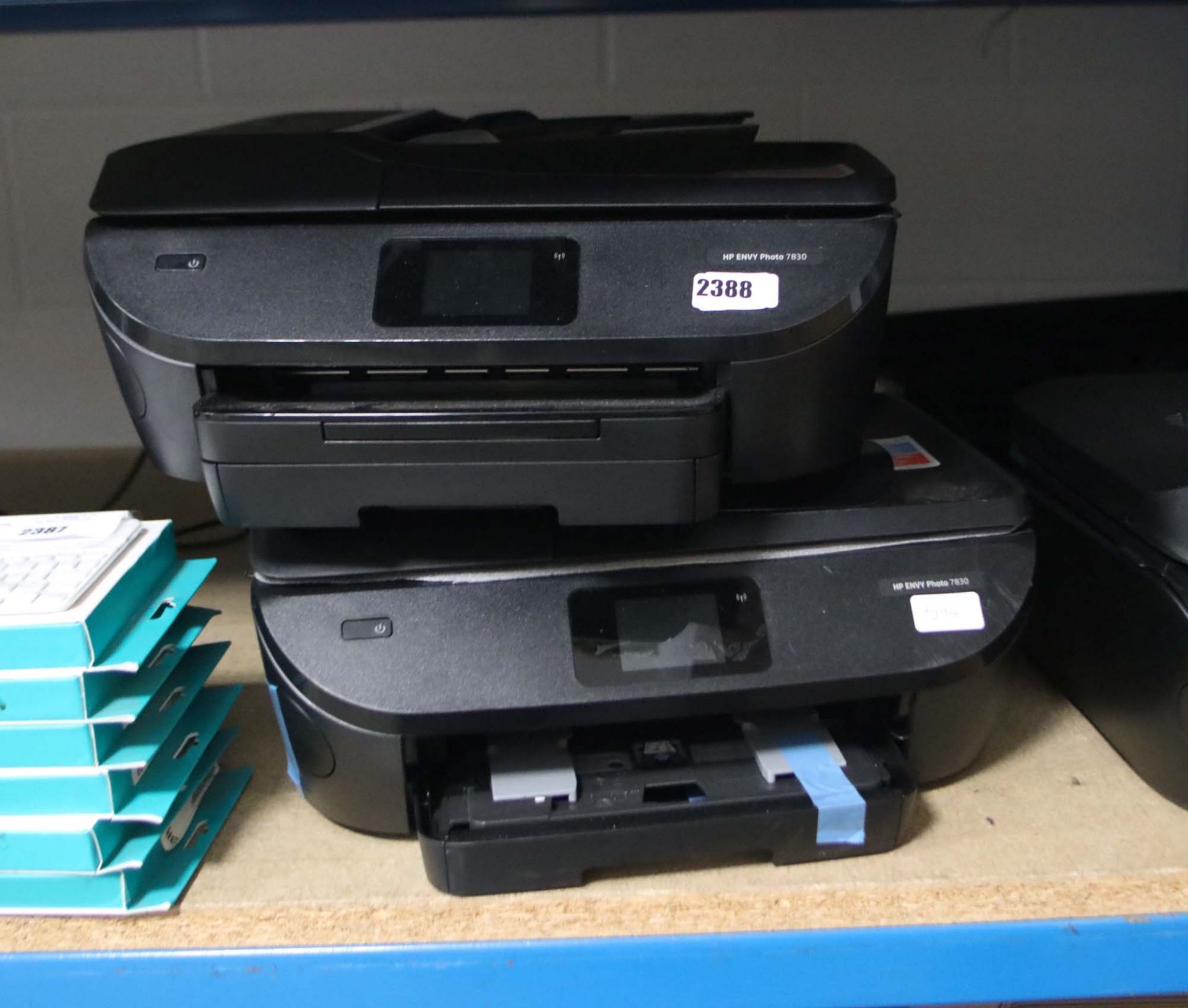 2383 2 HP Envy Photo 7830 printers