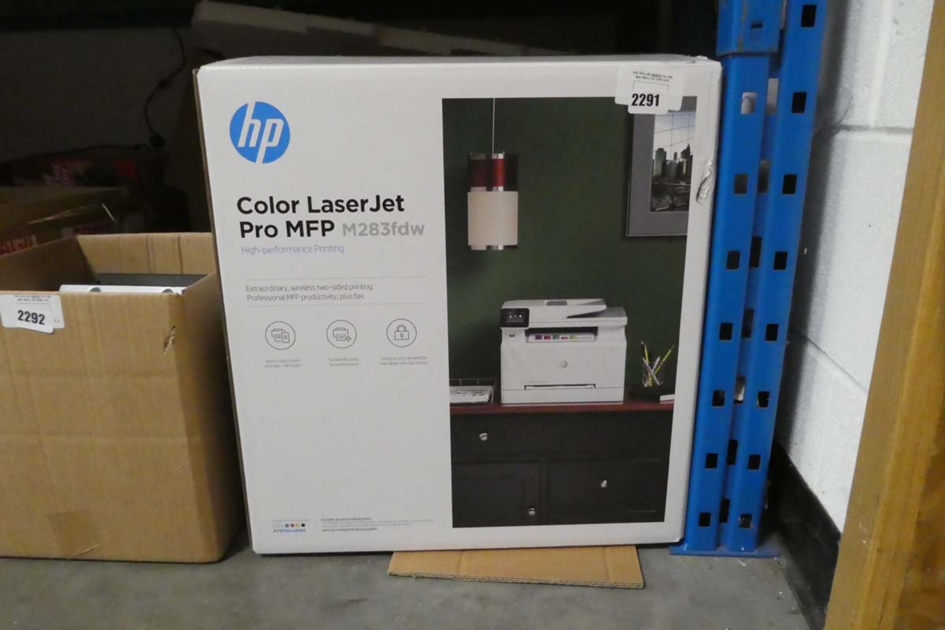 HP colour laserjet pro MFP printer in box
