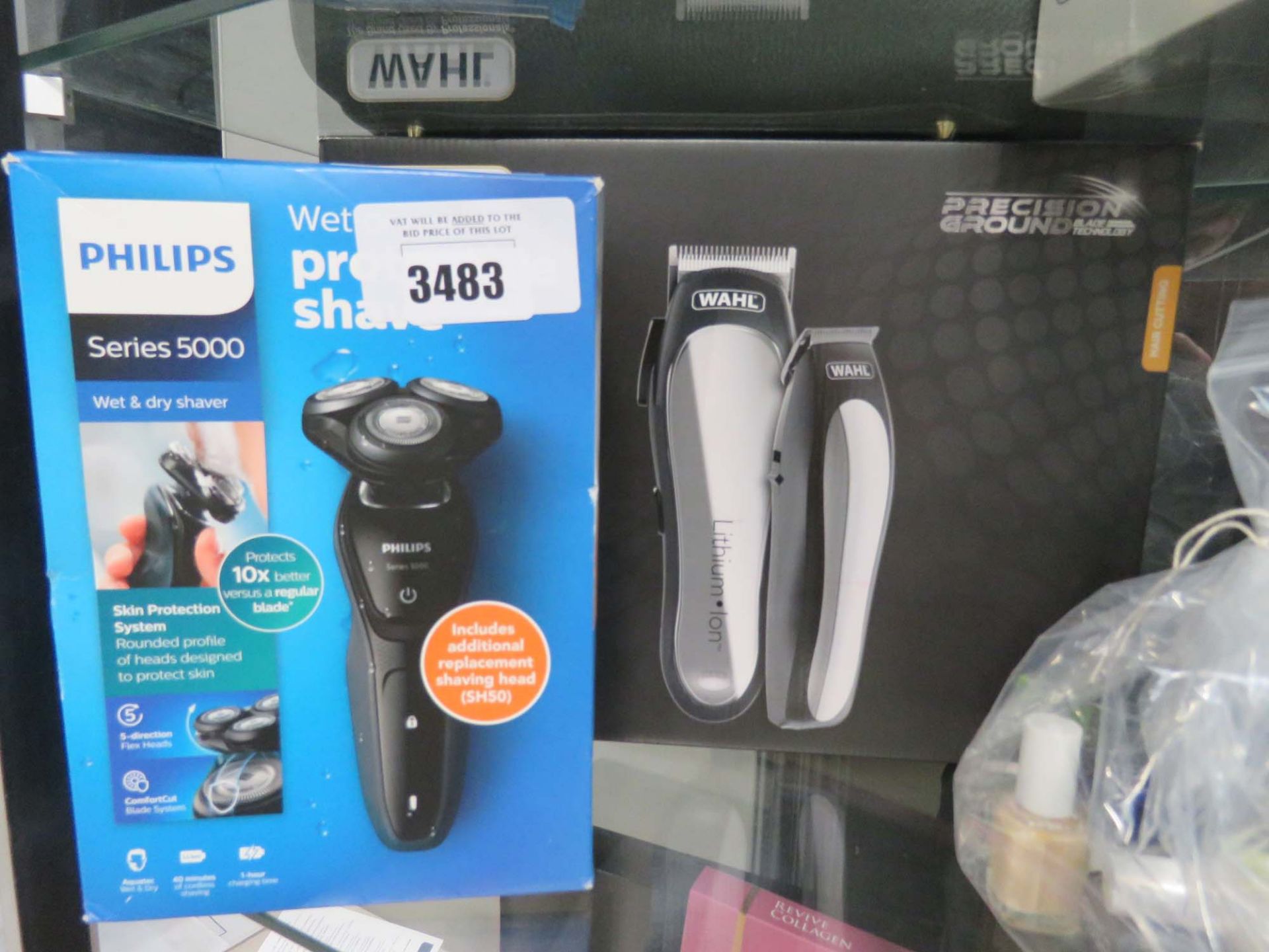 Philips wet or dry shaver plus Power Clipper hair cutting kit