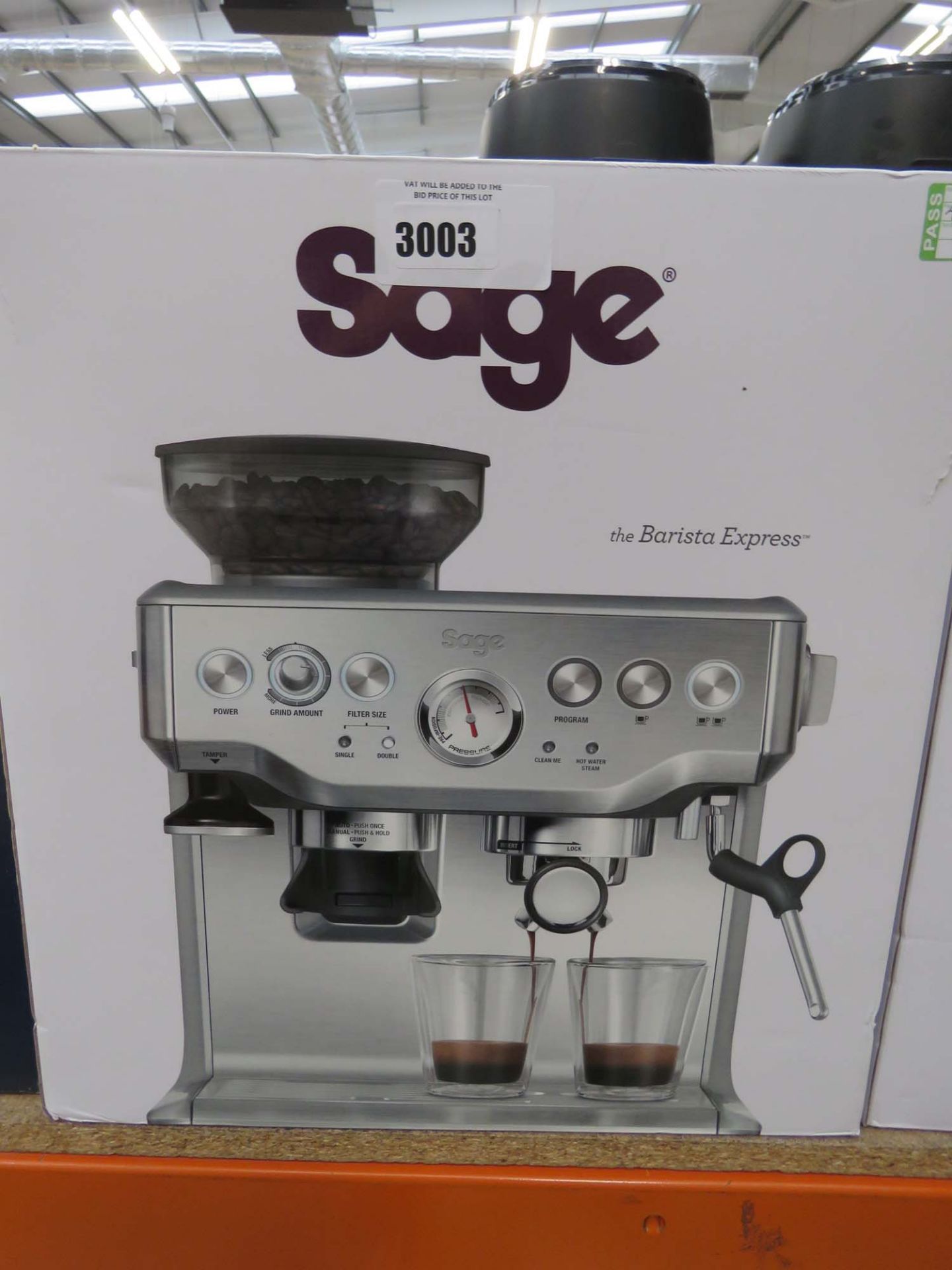 Sage Barista Express coffee machine