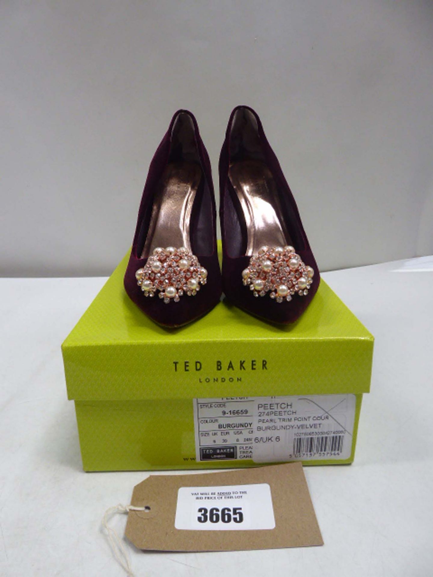 Ted Baker Peetch heels size 6 (used) - Image 2 of 4