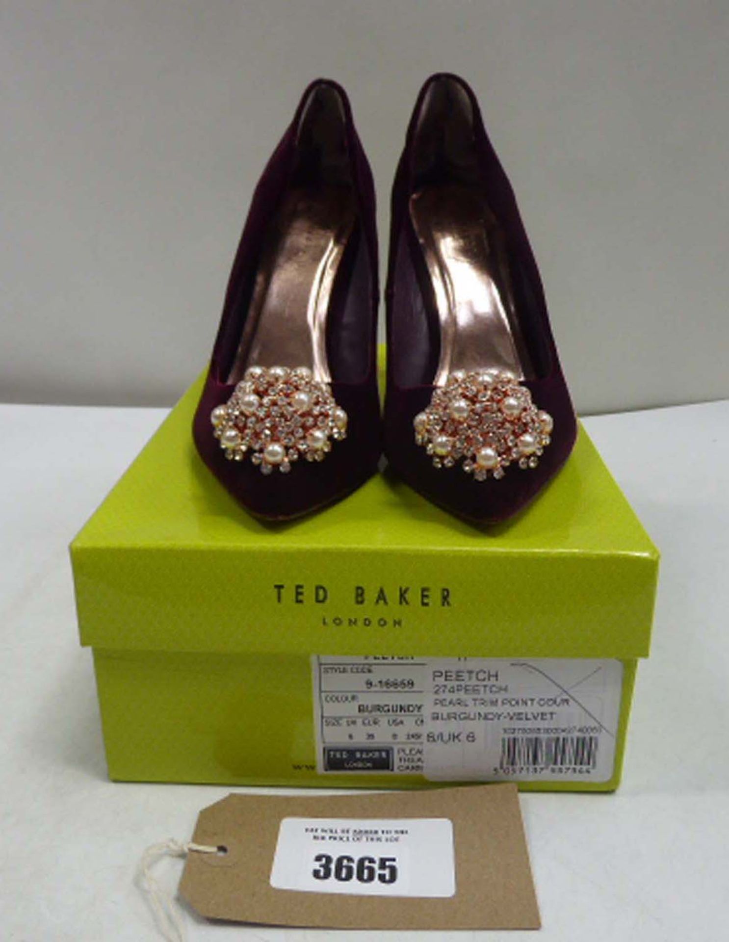 Ted Baker Peetch heels size 6 (used)