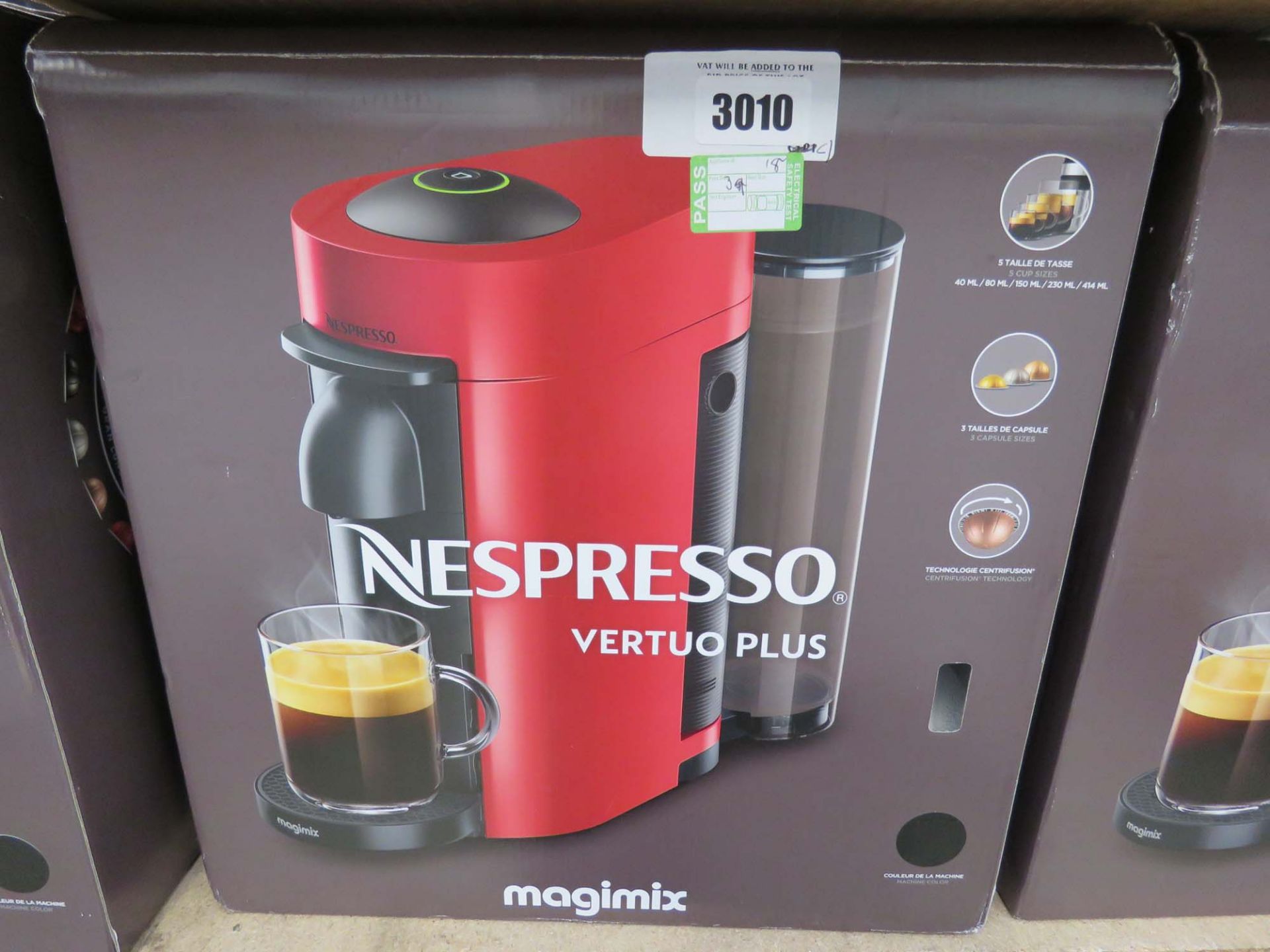 Magimix Nespresso Virtuo Plus coffee machine