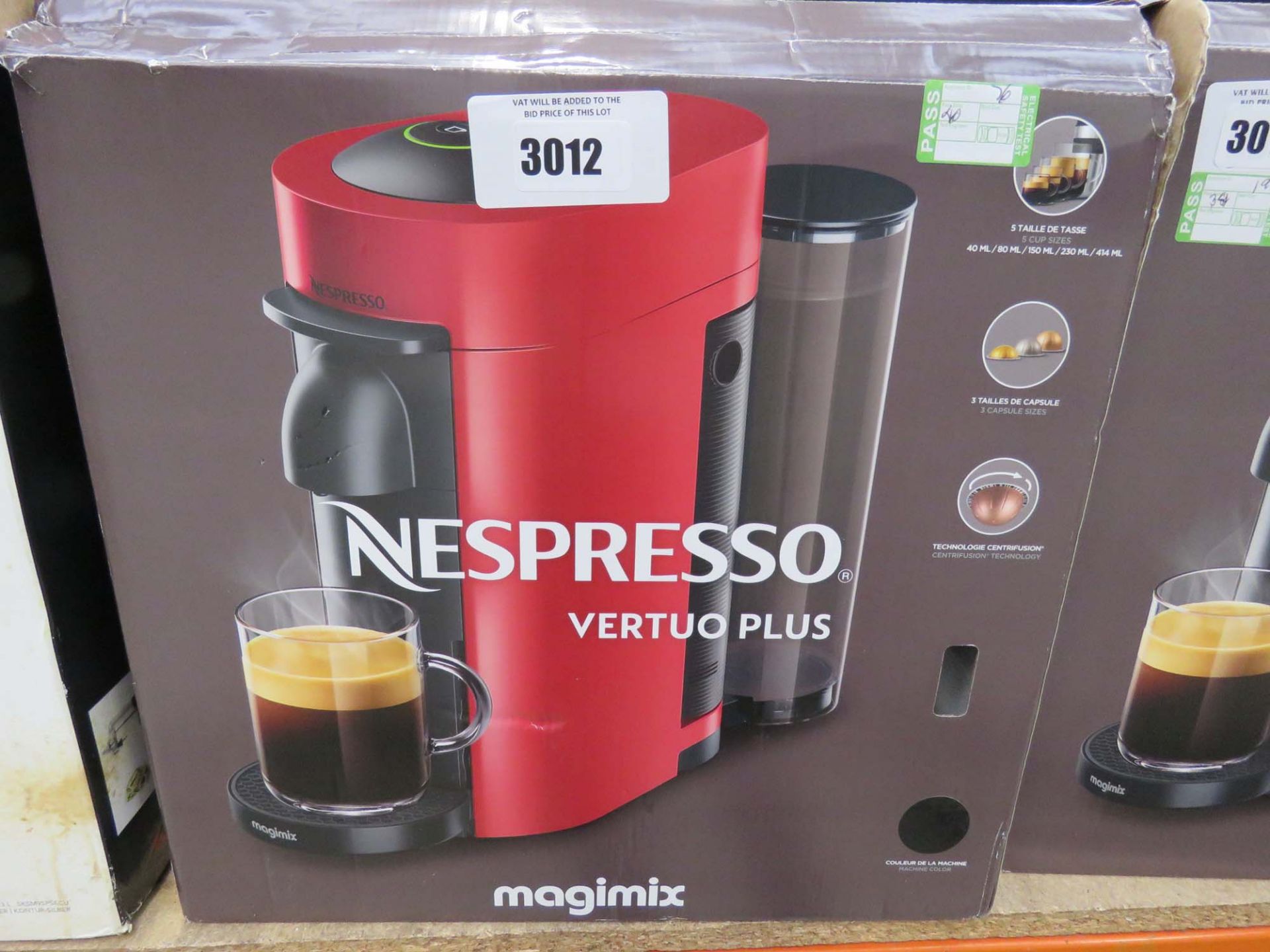 Magimix Nespresso Virtuo Plus coffee machine