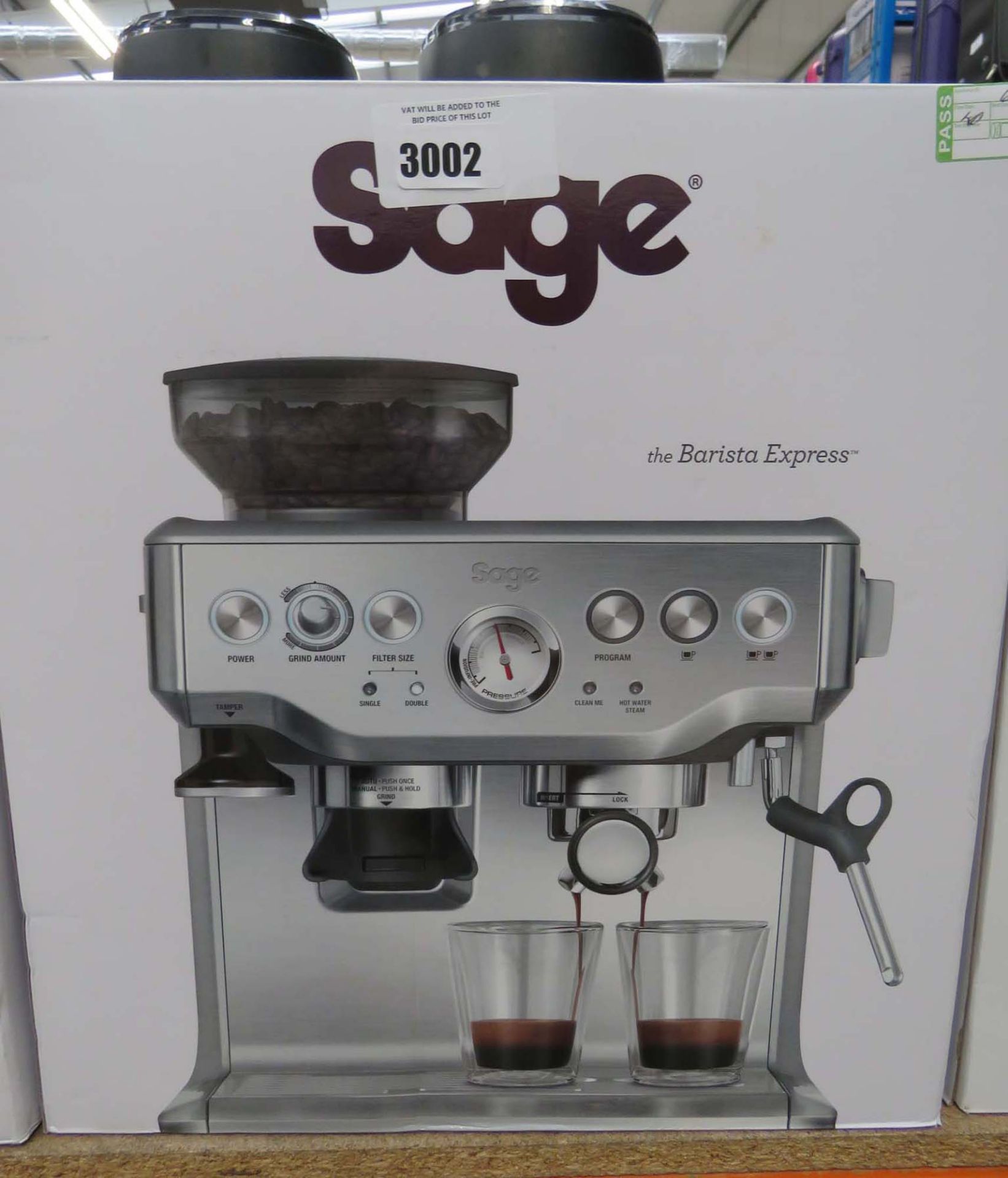 Sage Barista Express coffee machine