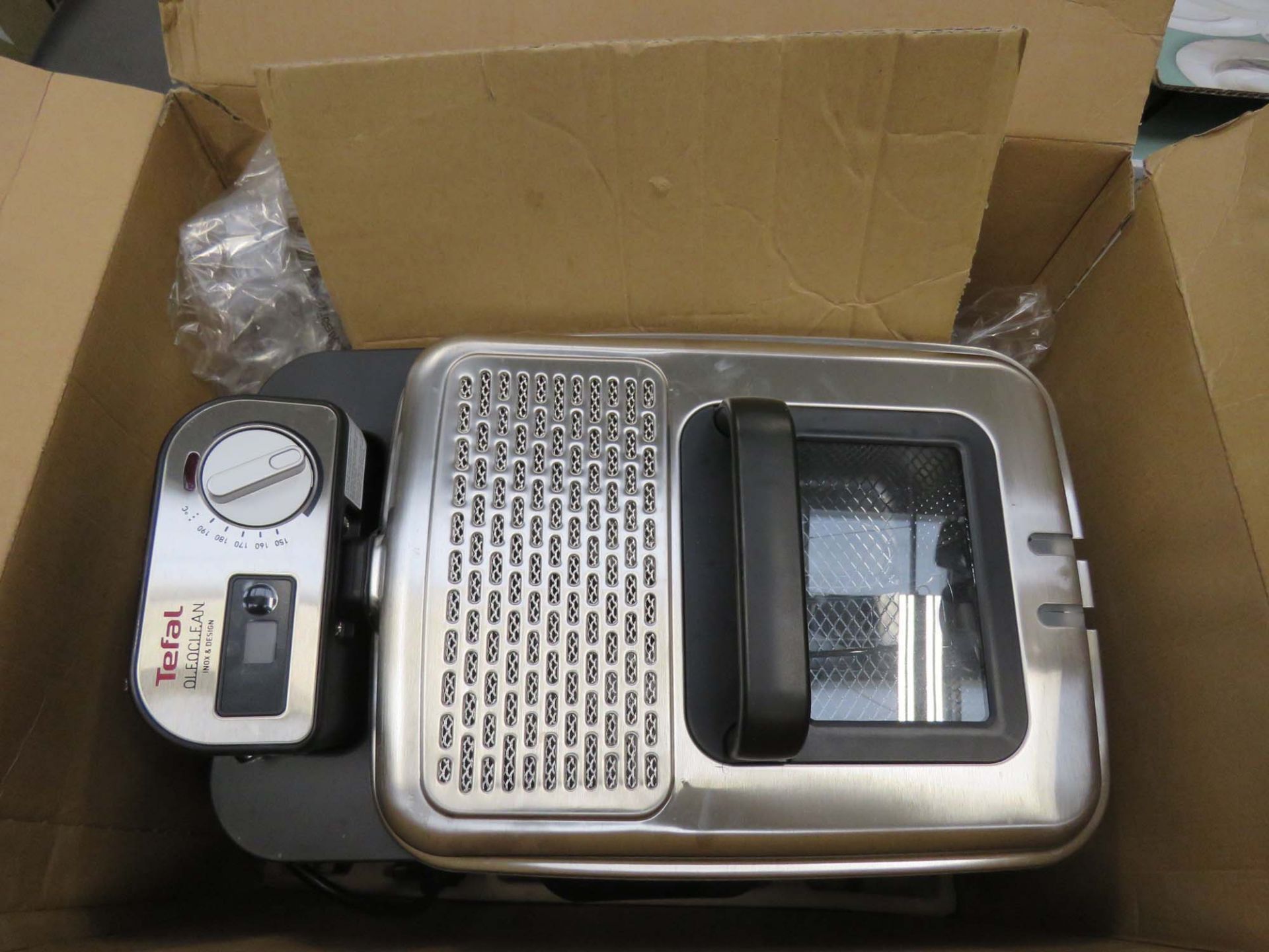 Boxed Tefal fryer