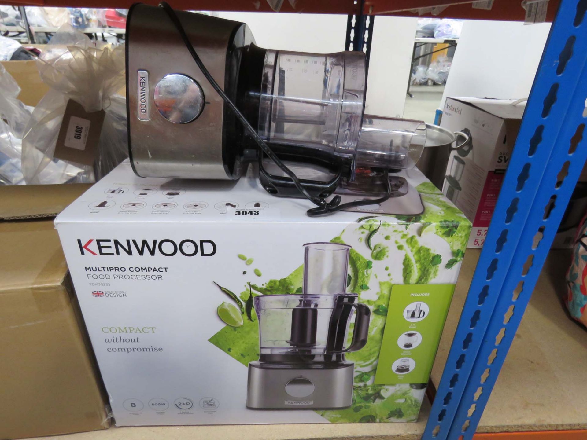 Boxed Kenwood MultiPro compact food processor