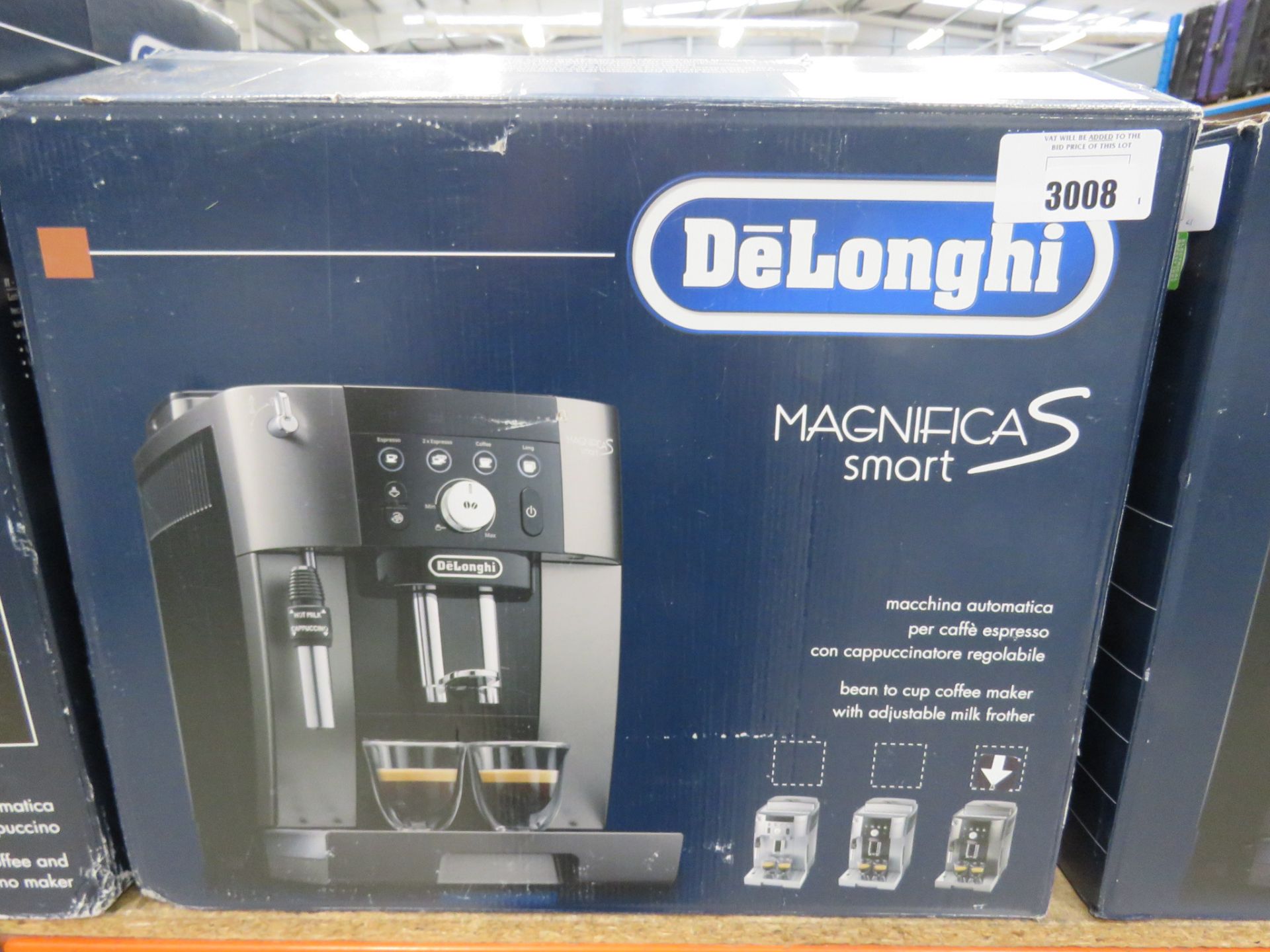 (TN22) DeLonghi magnifica s smart coffee machine with box - Image 2 of 2