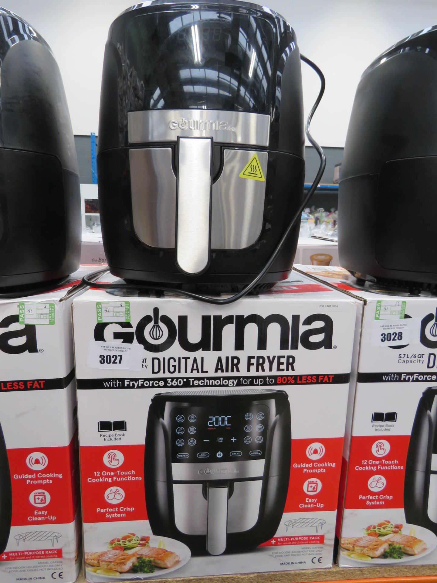 (TN1) Gourmet digital air fryer