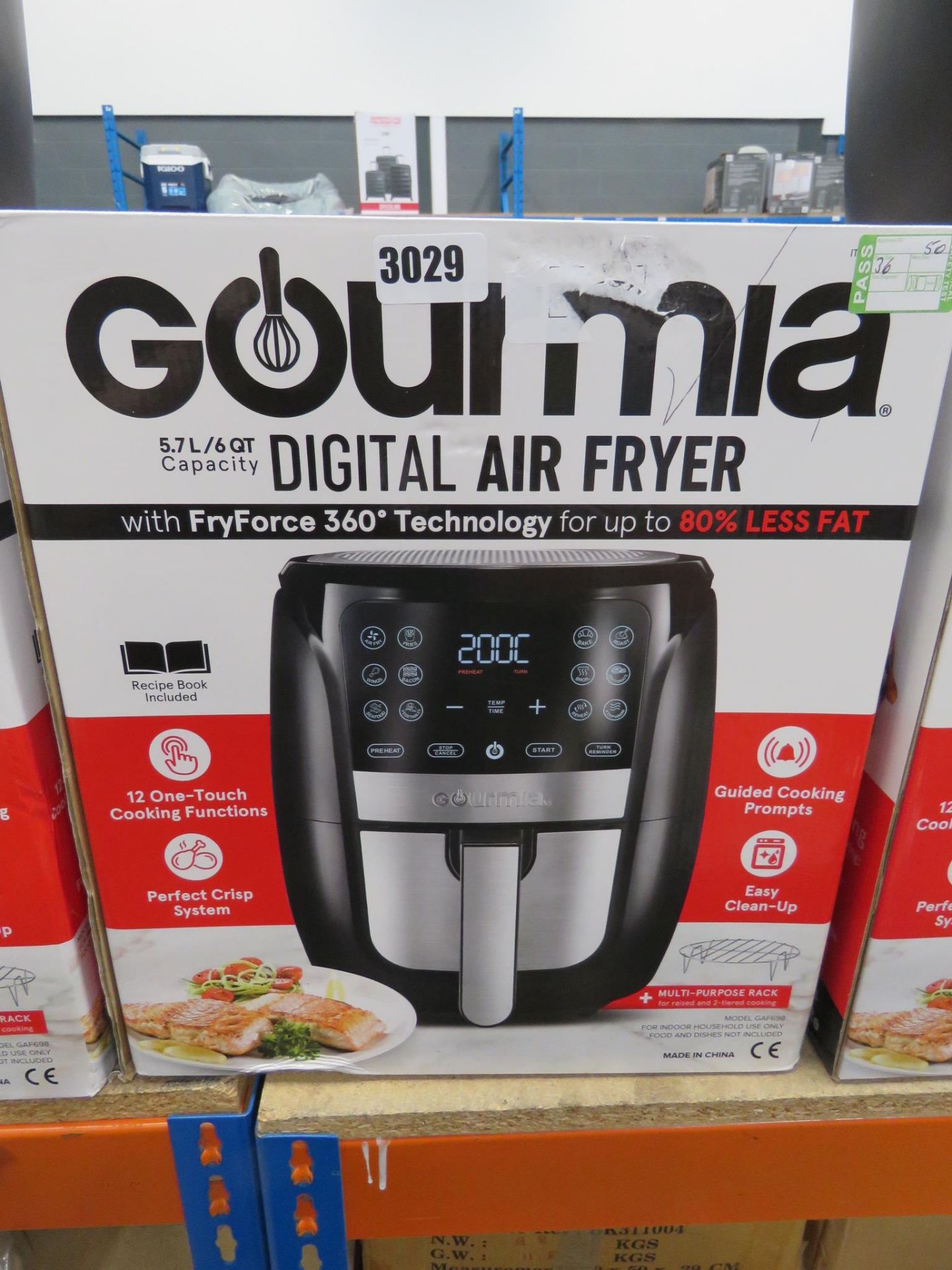 (TN50) Gourmet digital air fryer