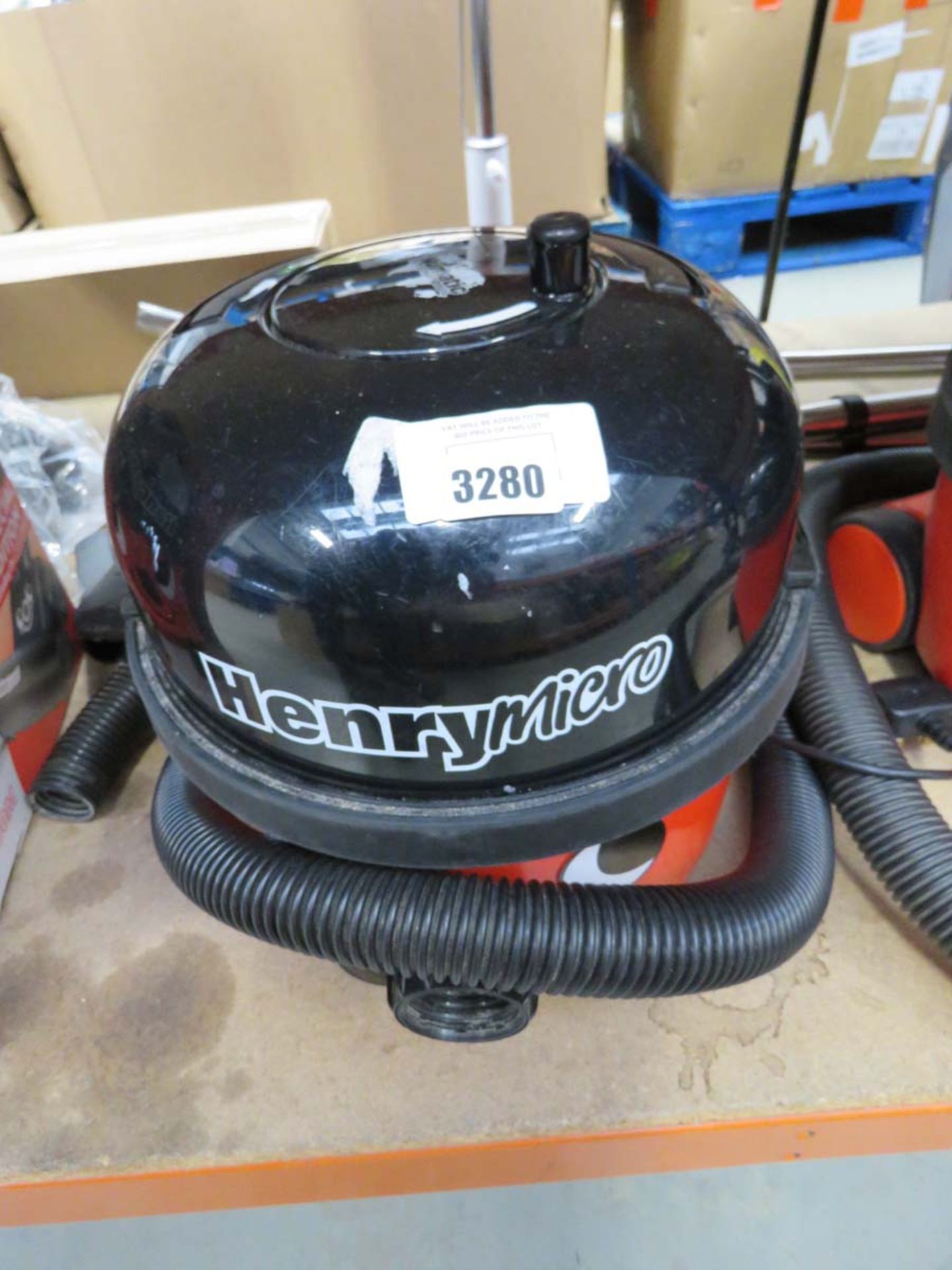 Henry Micro tug along vacuum, with pipe and tube