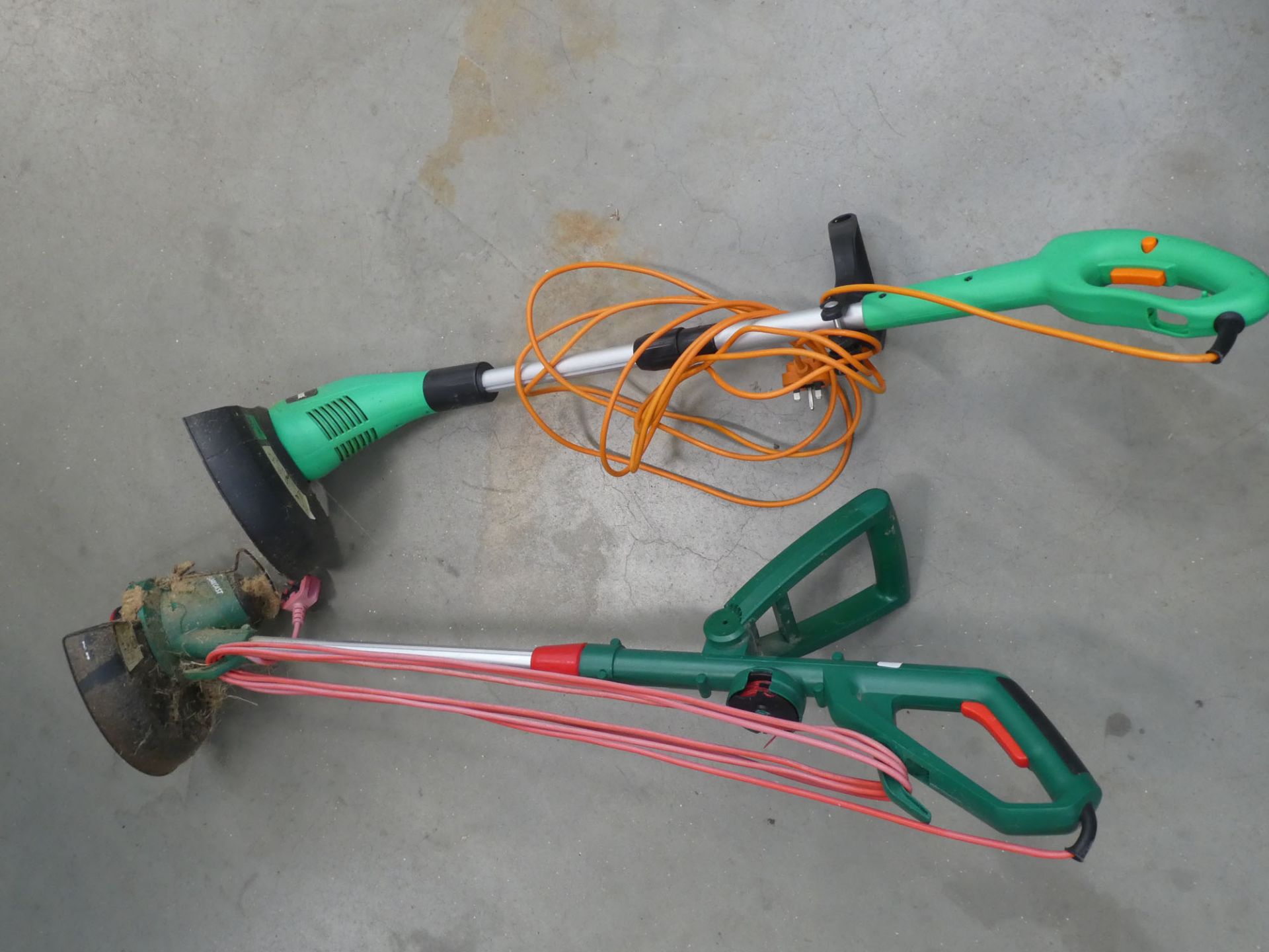 2 electric garden strimmers