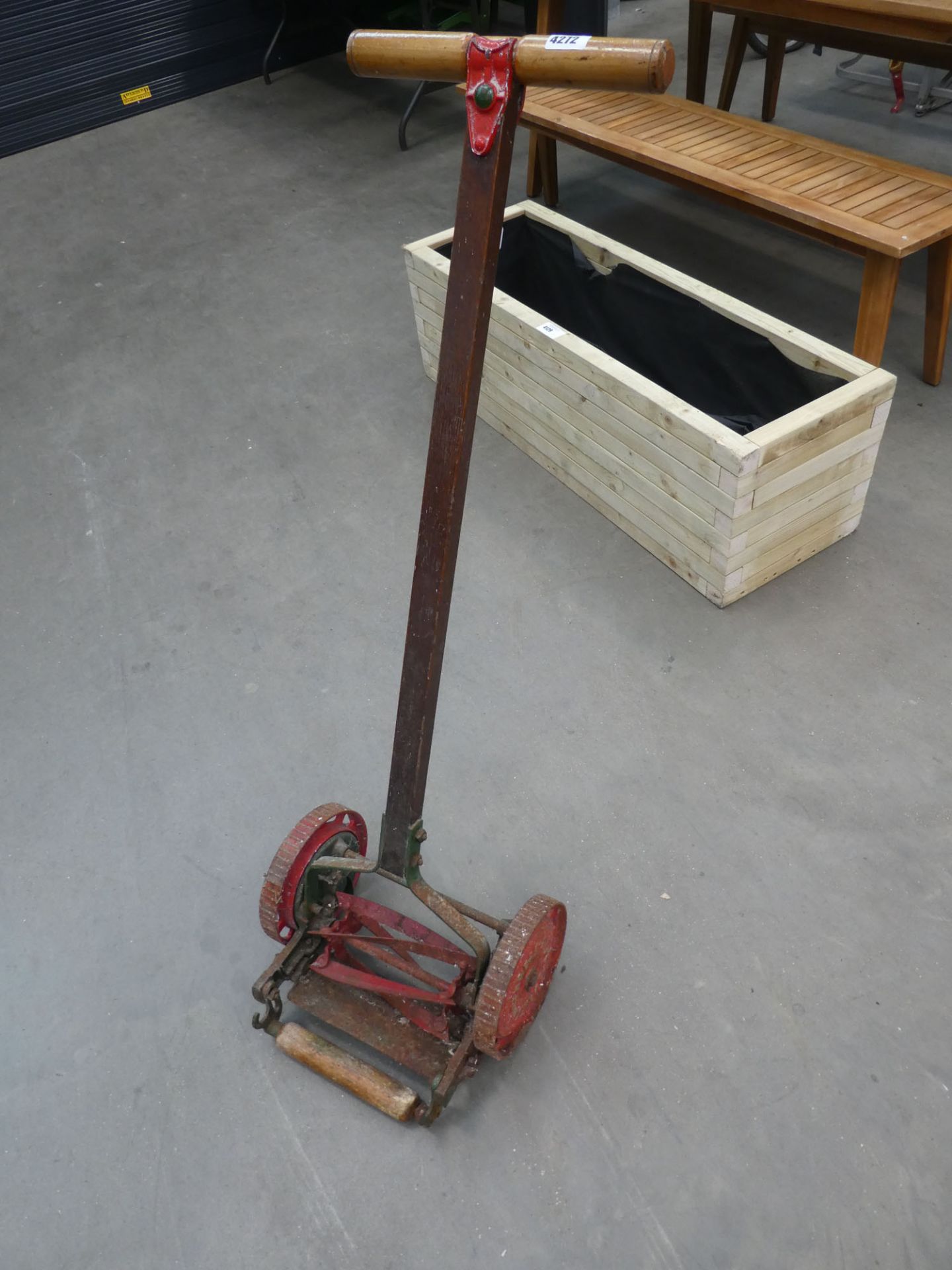 Vintage push mower