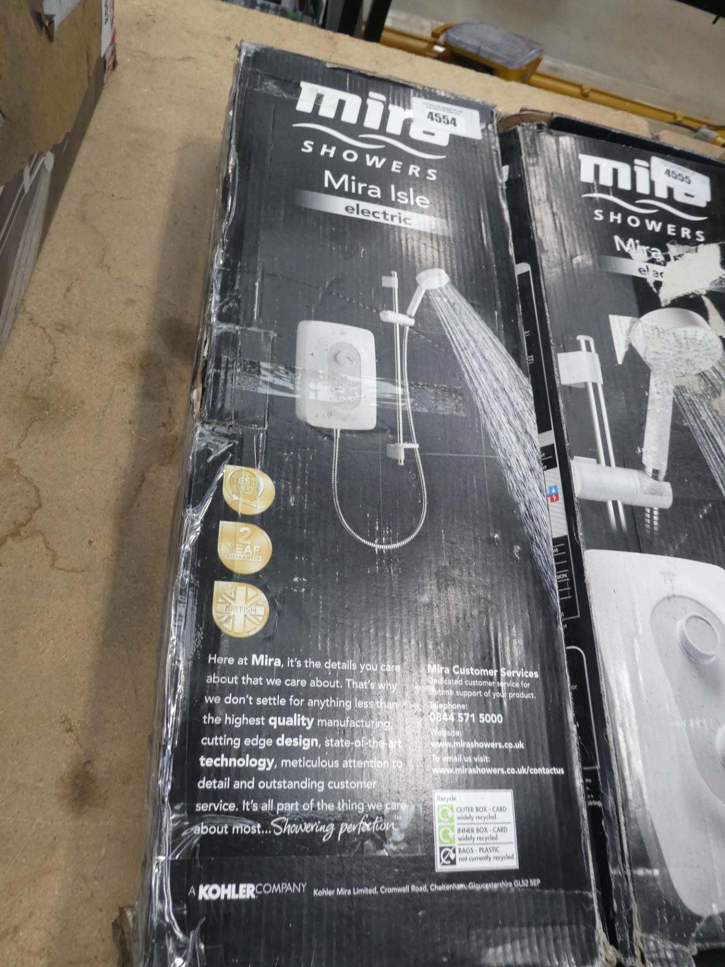 Mira electric shower