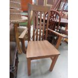 Oak armchair