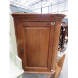 Pine single door corner unit