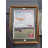 5148 - De Havilland and Tiger Moth advertising poster