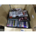 Box containing CDs
