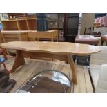 5427 - Natural wood coffee table