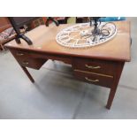 1950's walnut desk