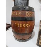 Oak sherry barrel