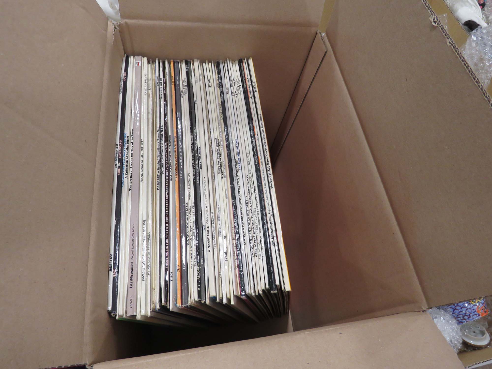 Box containing records - Image 2 of 2