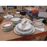 Quantity of Royal Doulton, Wedgwood, Royal Albert, Aynsley and other crockery