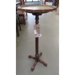 Oak plant stand