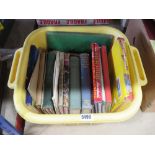 Box containing childrens books and annuals