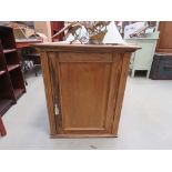 Pine single door cupboard