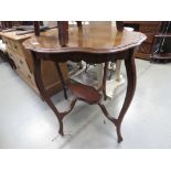 5100 Edwardian 2 tier occasional table