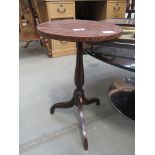 Edwardian tripod wine table