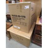 2 boxes containing chair parts (af)
