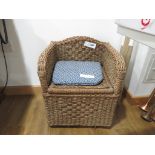 Seagrass childs armchair