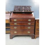 5073 - 19th century mahogany bureau