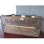 2 pine crates